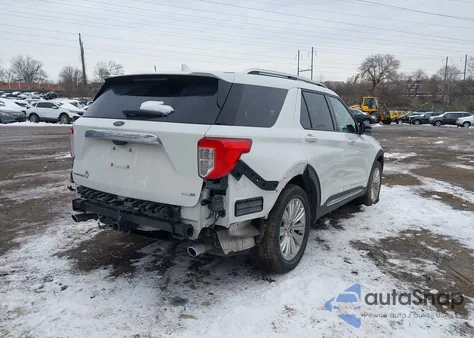 2020 Ford Explorer Limited из США, поврежденный, VIN 1FMSK8FH2LGA09420